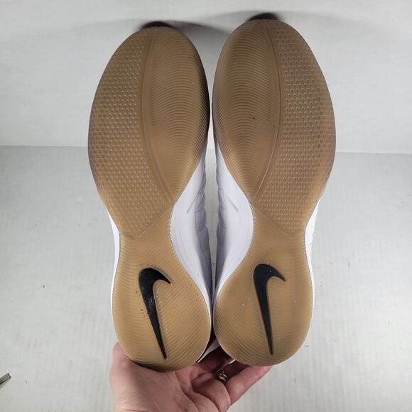 Nike Lunargato II White Gum Black Mesh Leather Men's Athletic Shoes Size 10.5 - Picture 7 of 7